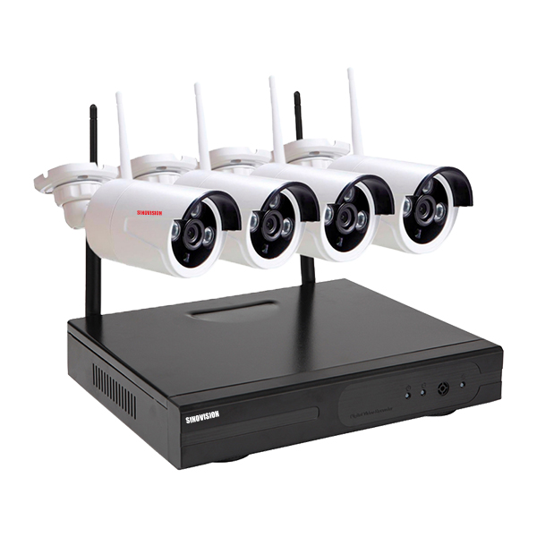 Sinovision 4CH 1080P Wireless NVR KITS